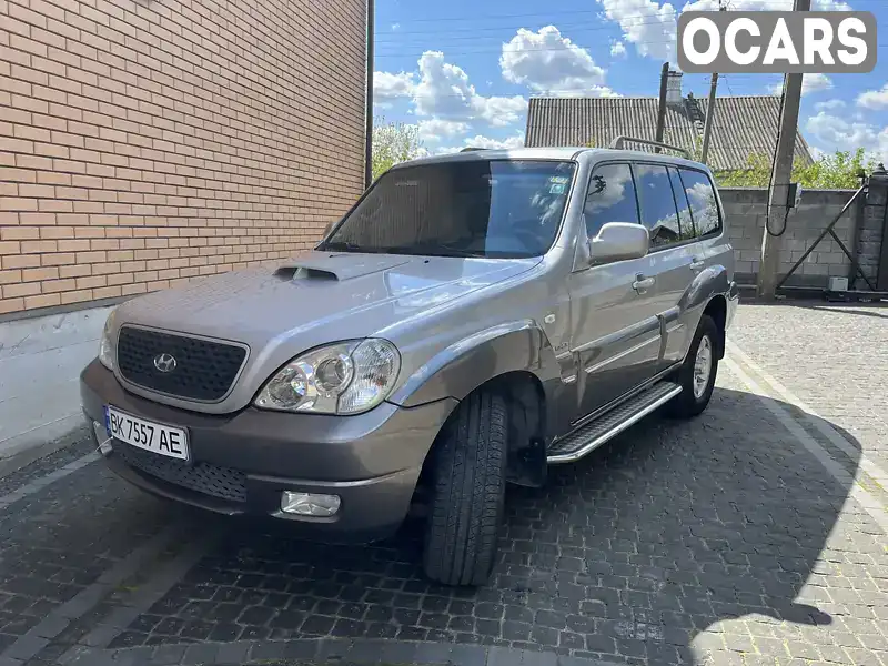 Внедорожник / Кроссовер Hyundai Terracan 2004 2.9 л. Ручная / Механика обл. Ровенская, Костополь - Фото 1/13