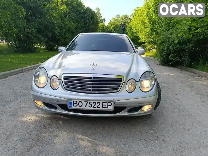 Седан Mercedes-Benz E-Class 2003 2.2 л. Автомат обл. Тернопольская, Тернополь - Фото 1/21