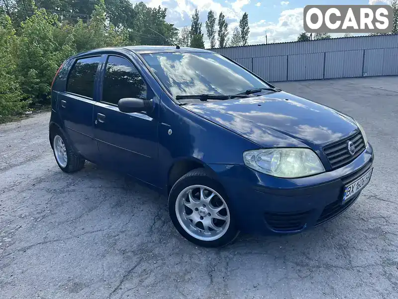 Хэтчбек Fiat Punto 2003 1.2 л. Ручная / Механика обл. Хмельницкая, Дунаевцы - Фото 1/21