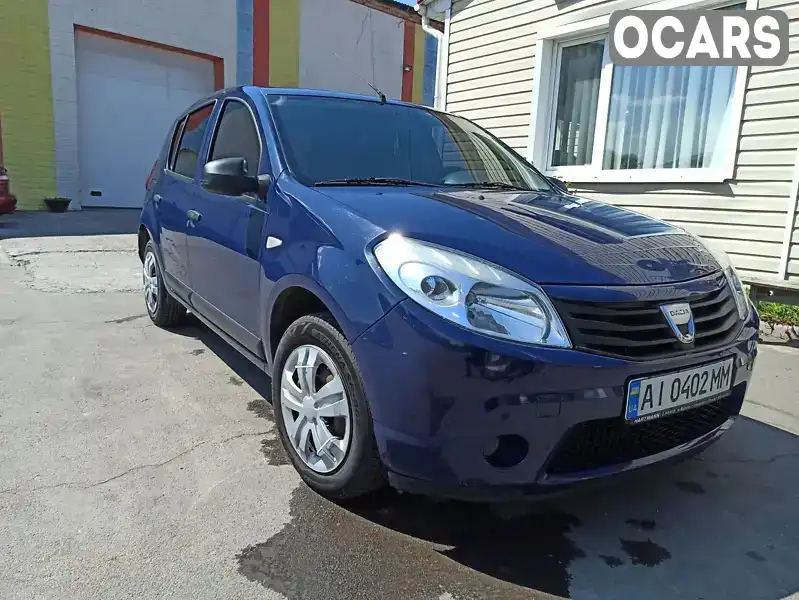 Хэтчбек Dacia Sandero 2009 1.2 л. Ручная / Механика обл. Киевская, Белая Церковь - Фото 1/21