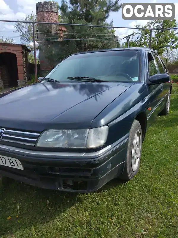 Седан Peugeot 605 1991 2 л. Ручна / Механіка обл. Сумська, Ромни - Фото 1/9