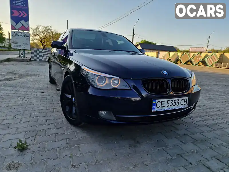 Седан BMW 5 Series 2008 2 л. Ручна / Механіка обл. Чернівецька, Чернівці - Фото 1/21