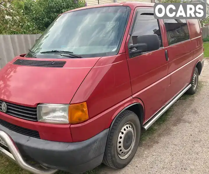 Минивэн Volkswagen Transporter 1999 1.9 л. Ручная / Механика обл. Полтавская, Полтава - Фото 1/9