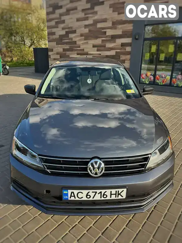 Седан Volkswagen Jetta 2015 1.98 л. Автомат обл. Волынская, Владимир-Волынский - Фото 1/13