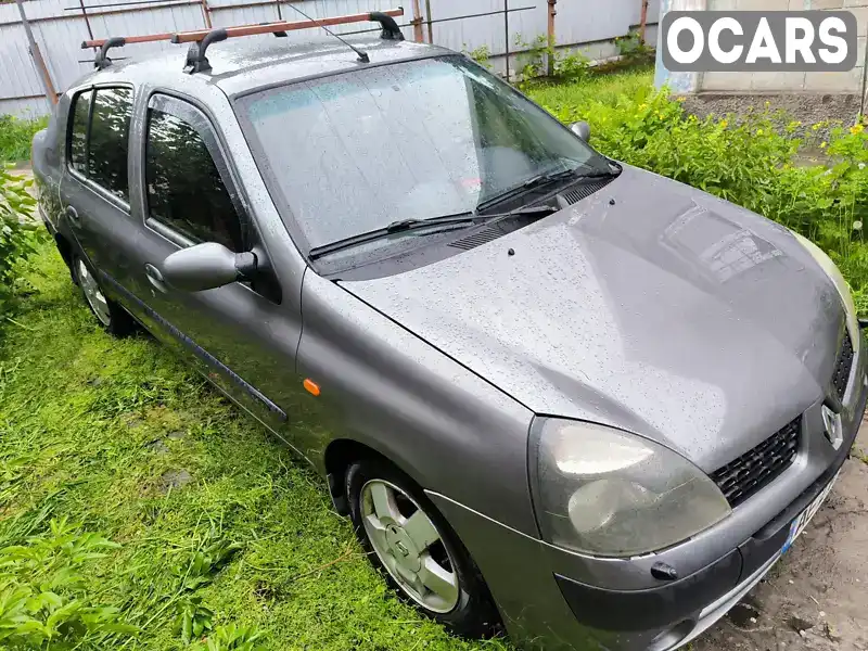 Седан Renault Clio Symbol 2003 1.4 л. Ручная / Механика обл. Днепропетровская, Каменское (Днепродзержинск) - Фото 1/13