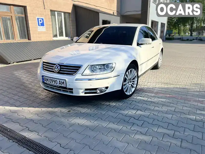 Седан Volkswagen Phaeton 2009 3 л. Автомат обл. Житомирская, Малин - Фото 1/21