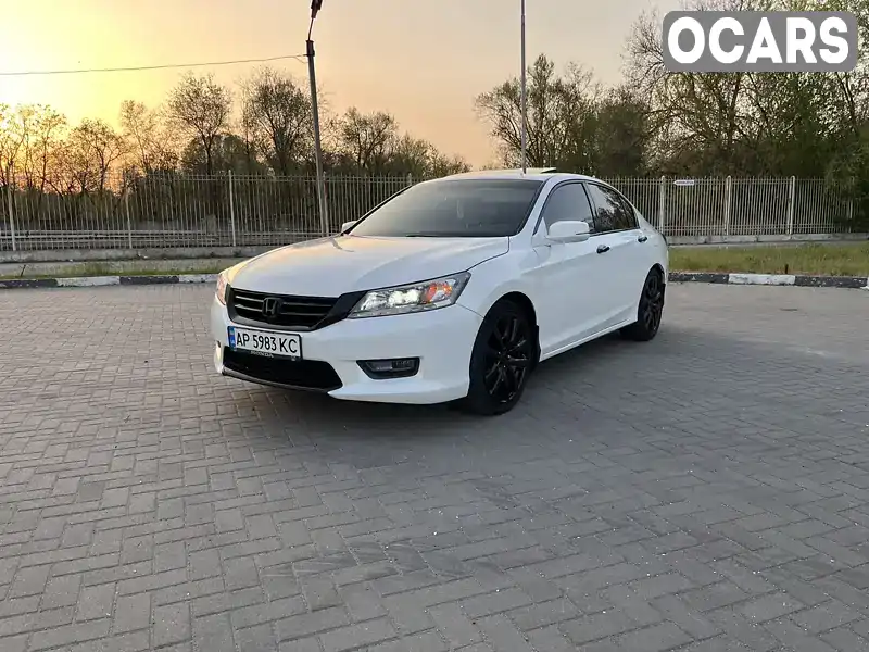 Седан Honda Accord 2014 3.5 л. Автомат обл. Запорізька, Запоріжжя - Фото 1/19