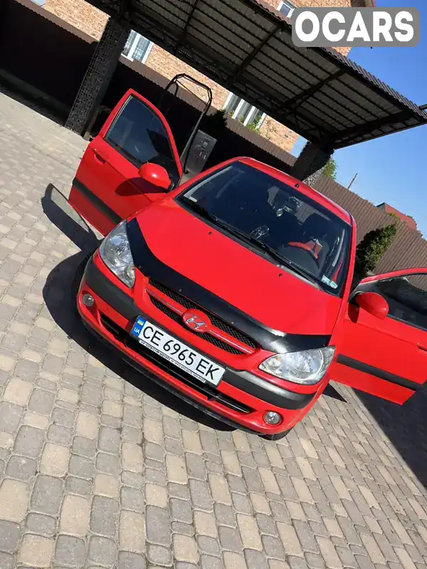 Хетчбек Hyundai Getz 2008 1.4 л. Ручна / Механіка обл. Чернівецька, Чернівці - Фото 1/12