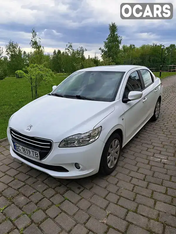 Седан Peugeot 301 2016 1.56 л. Ручна / Механіка обл. Львівська, Львів - Фото 1/10