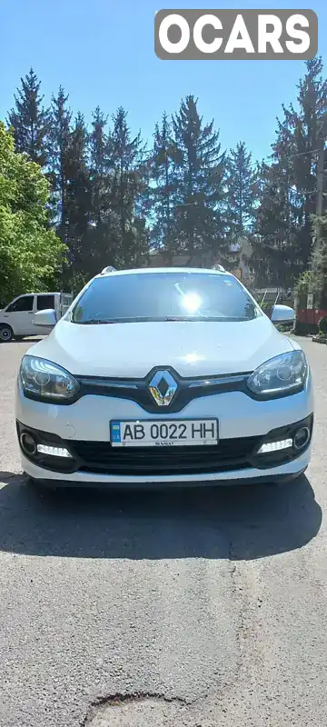 Универсал Renault Megane 2015 1.5 л. Ручная / Механика обл. Винницкая, Тульчин - Фото 1/12