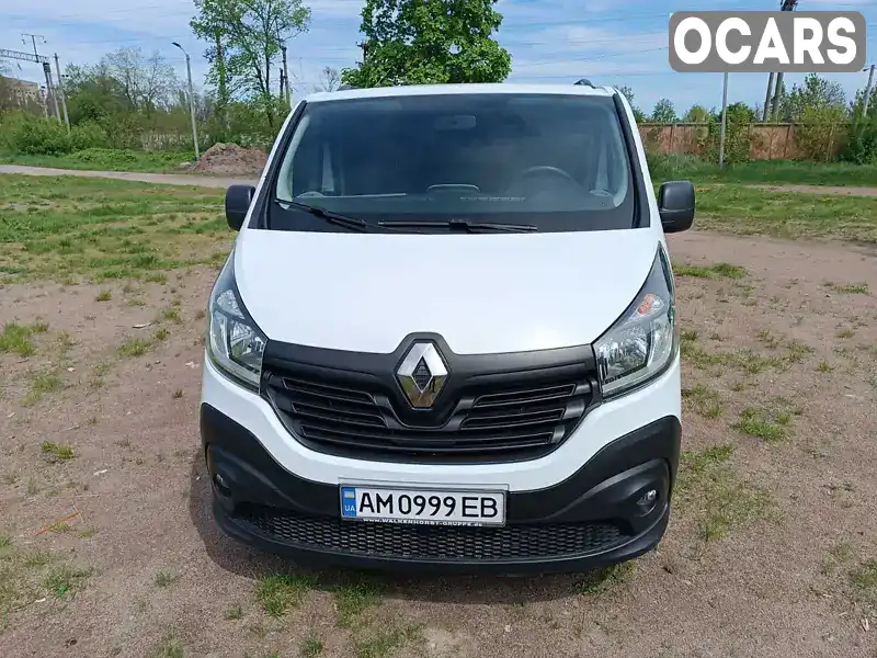 Мінівен Renault Trafic 2015 1.6 л. Ручна / Механіка обл. Житомирська, Коростень - Фото 1/21