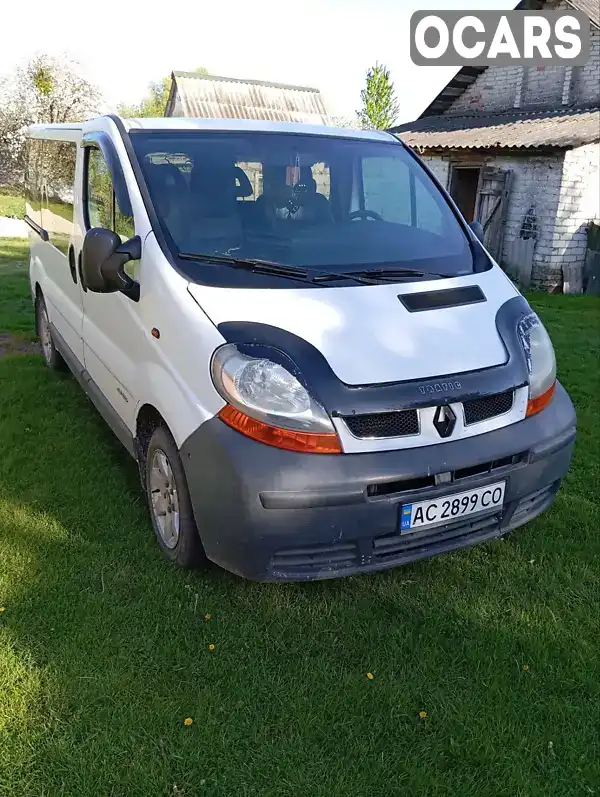 Минивэн Renault Trafic 2002 1.87 л. Ручная / Механика обл. Волынская, Камень-Каширский - Фото 1/10