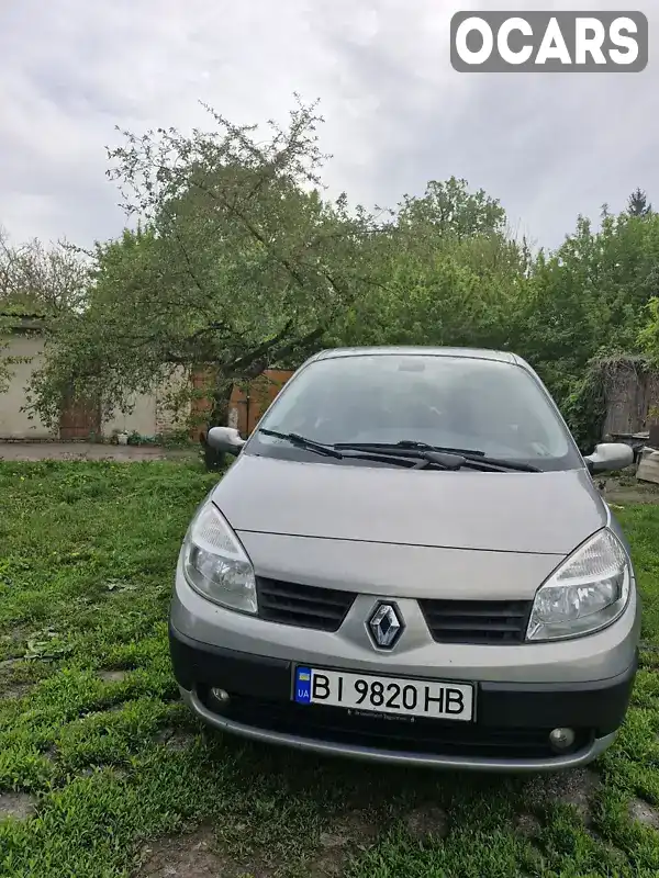 Мінівен Renault Scenic 2005 1.6 л. Ручна / Механіка обл. Полтавська, Миргород - Фото 1/10