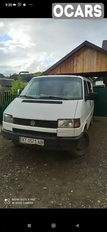 Мінівен Volkswagen Transporter 1994 1.9 л. Ручна / Механіка обл. Івано-Франківська, Надвірна - Фото 1/5