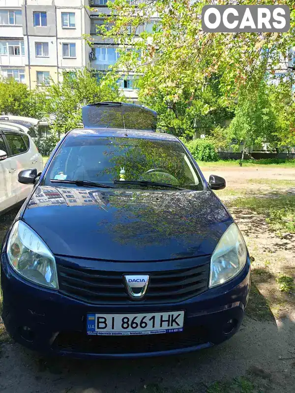 Хэтчбек Dacia Sandero 2008 1.4 л. Ручная / Механика обл. Полтавская, Горишние Плавни (Комсомольск) - Фото 1/9