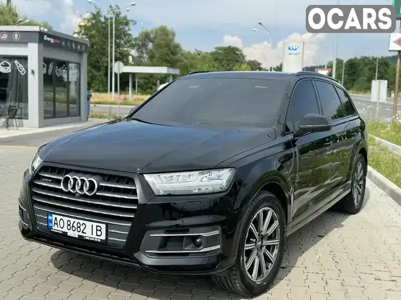 Позашляховик / Кросовер Audi Q7 2017 1.98 л. обл. Закарпатська, Мукачево - Фото 1/21