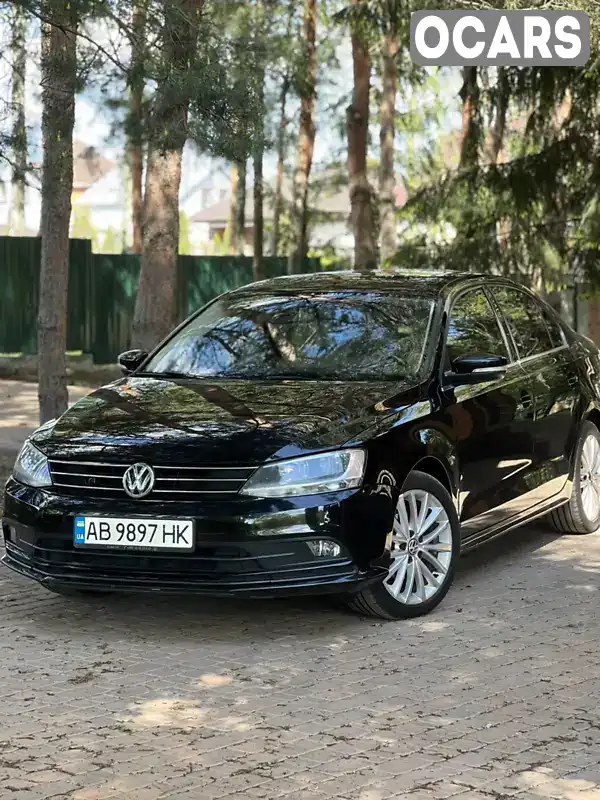 Седан Volkswagen Jetta 2016 1.8 л. Автомат обл. Вінницька, Вінниця - Фото 1/15