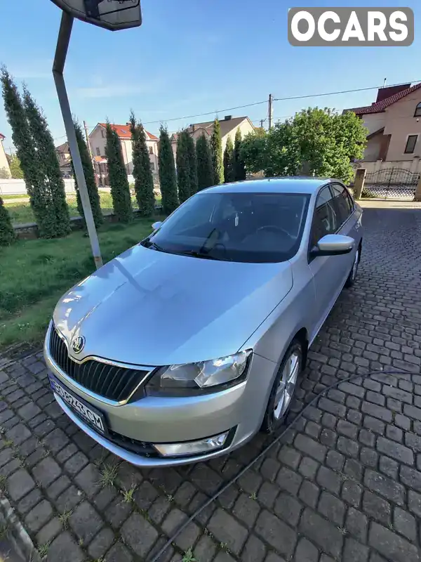 Лифтбек Skoda Rapid 2017 1.2 л. Ручная / Механика обл. Тернопольская, Тернополь - Фото 1/18