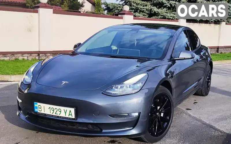 Седан Tesla Model 3 2022 null_content л. Автомат обл. Полтавська, Полтава - Фото 1/21