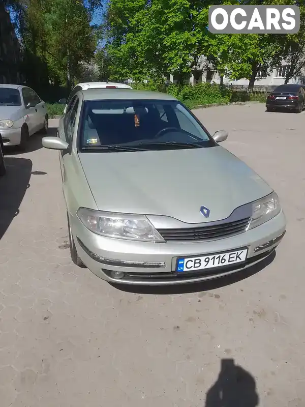 Ліфтбек Renault Laguna 2001 1.87 л. Ручна / Механіка обл. Чернігівська, Ніжин - Фото 1/4