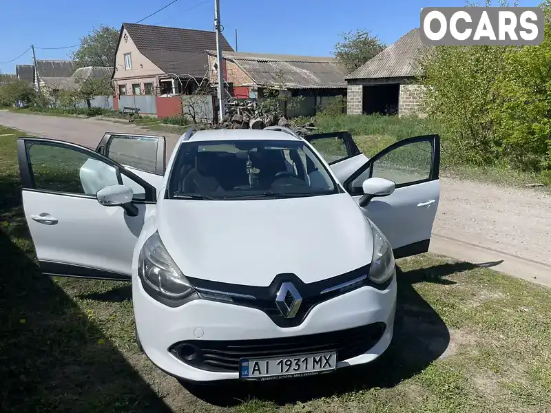 Универсал Renault Clio 2014 1.5 л. Ручная / Механика обл. Киевская, Борисполь - Фото 1/15