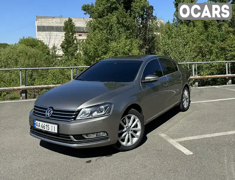 Седан Volkswagen Passat 2013 1.8 л. Автомат обл. Київська, Київ - Фото 1/19