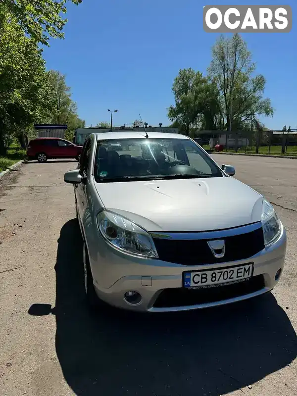 Хетчбек Dacia Sandero 2010 1.4 л. Ручна / Механіка обл. Чернігівська, Чернігів - Фото 1/9