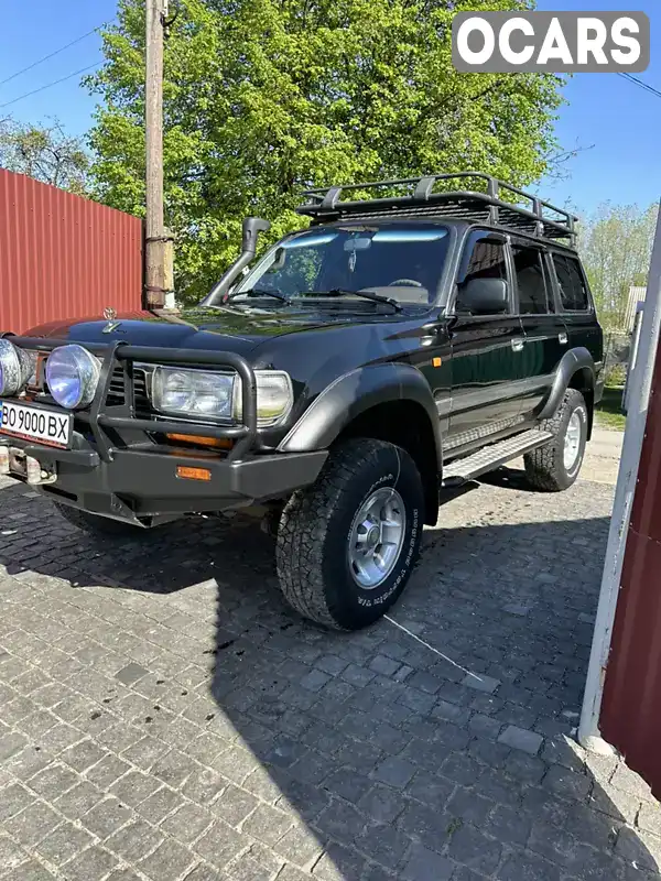 Внедорожник / Кроссовер Toyota Land Cruiser 1995 4.16 л. Ручная / Механика обл. Тернопольская, Кременец - Фото 1/19