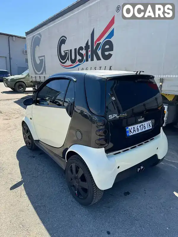 Купе Smart Fortwo 2004 0.7 л. Робот обл. Київська, Вишневе - Фото 1/10