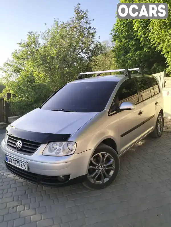 Минивэн Volkswagen Touran 2003 1.6 л. Ручная / Механика обл. Тернопольская, Чортков - Фото 1/21