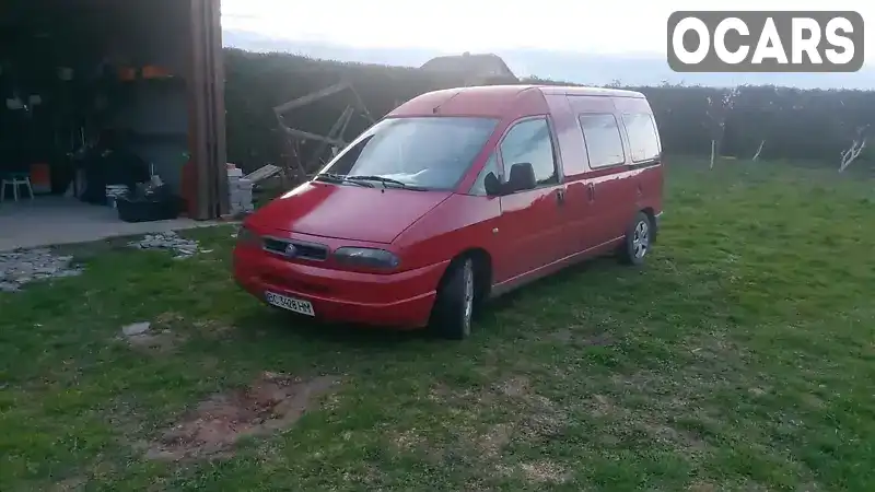 Мінівен Fiat Scudo 2002 2 л. Ручна / Механіка обл. Львівська, Дрогобич - Фото 1/4