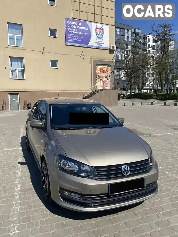 Седан Volkswagen Polo 2018 1.4 л. обл. Черновицкая, Черновцы - Фото 1/21