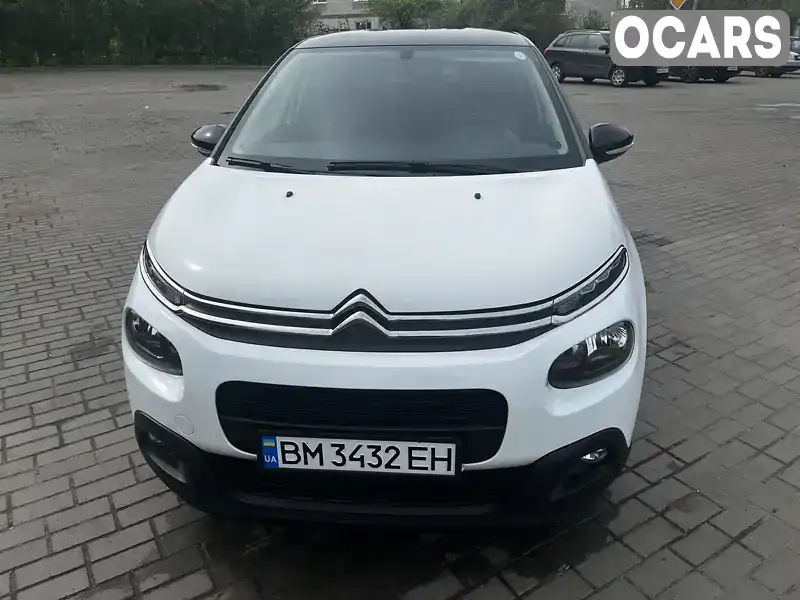 Хетчбек Citroen C3 2018 1.2 л. Ручна / Механіка обл. Сумська, Охтирка - Фото 1/9