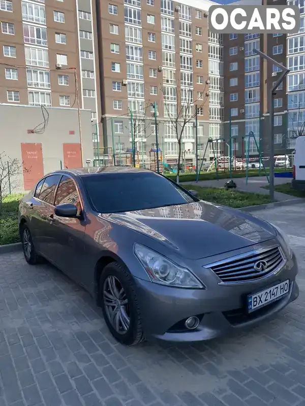 Седан Infiniti G25 2011 2.5 л. Автомат обл. Хмельницкая, Хмельницкий - Фото 1/6