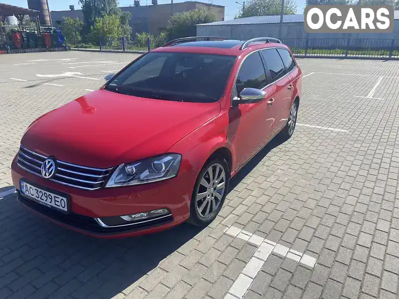 Универсал Volkswagen Passat 2012 2 л. Автомат обл. Волынская, Нововолынск - Фото 1/17