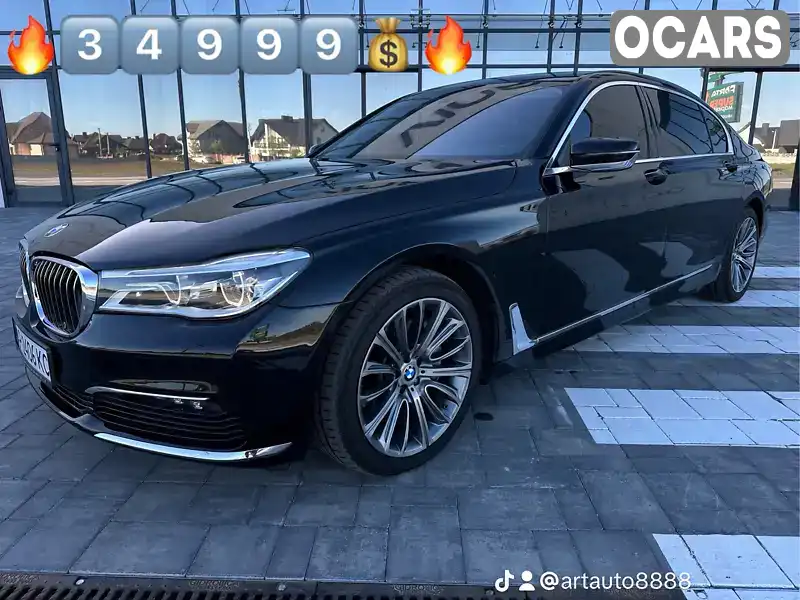 Седан BMW 7 Series 2017 3 л. Автомат обл. Запорізька, Запоріжжя - Фото 1/21