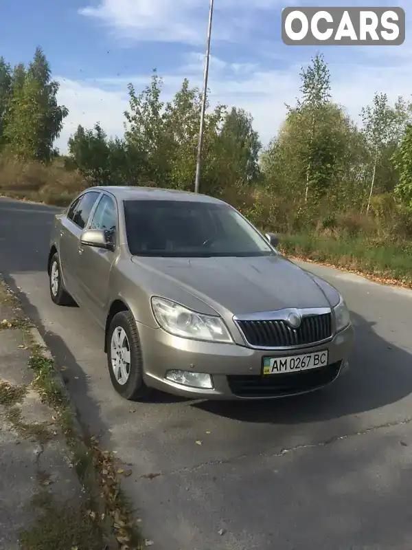 Ліфтбек Skoda Octavia 2010 1.8 л. Автомат обл. Житомирська, Звягель - Фото 1/17