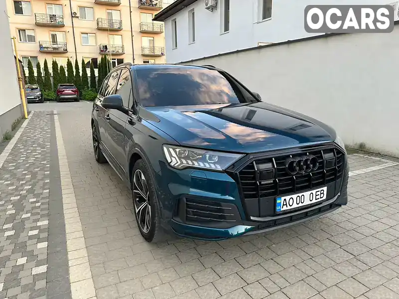 Позашляховик / Кросовер Audi Q7 2020 3 л. Автомат обл. Закарпатська, Ужгород - Фото 1/21