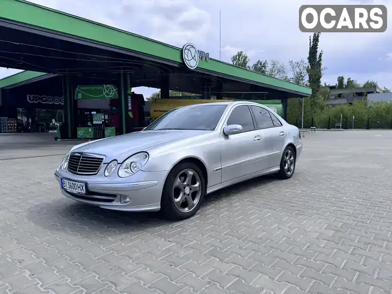 Седан Mercedes-Benz E-Class 2003 2.7 л. Автомат обл. Полтавская, Кременчуг - Фото 1/16