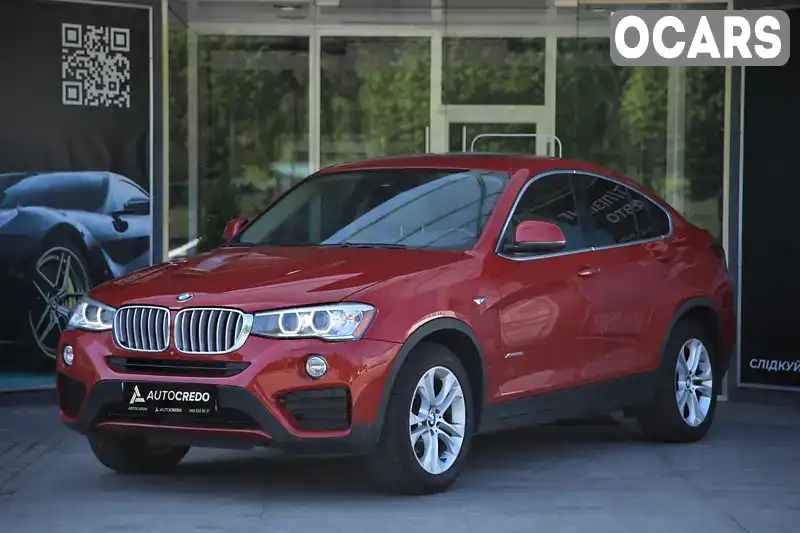 Позашляховик / Кросовер BMW X4 2015 2 л. Автомат обл. Харківська, Харків - Фото 1/21