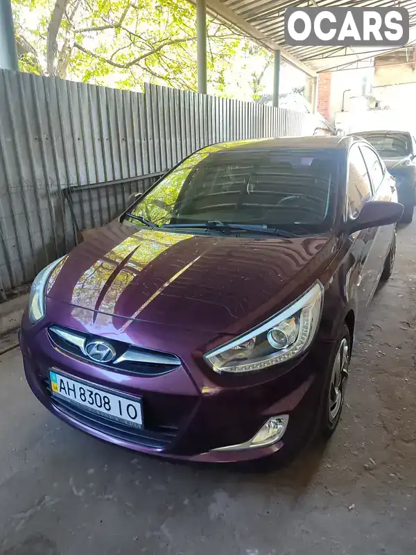 Седан Hyundai Accent 2013 1.4 л. Автомат обл. Донецька, Краматорськ - Фото 1/8