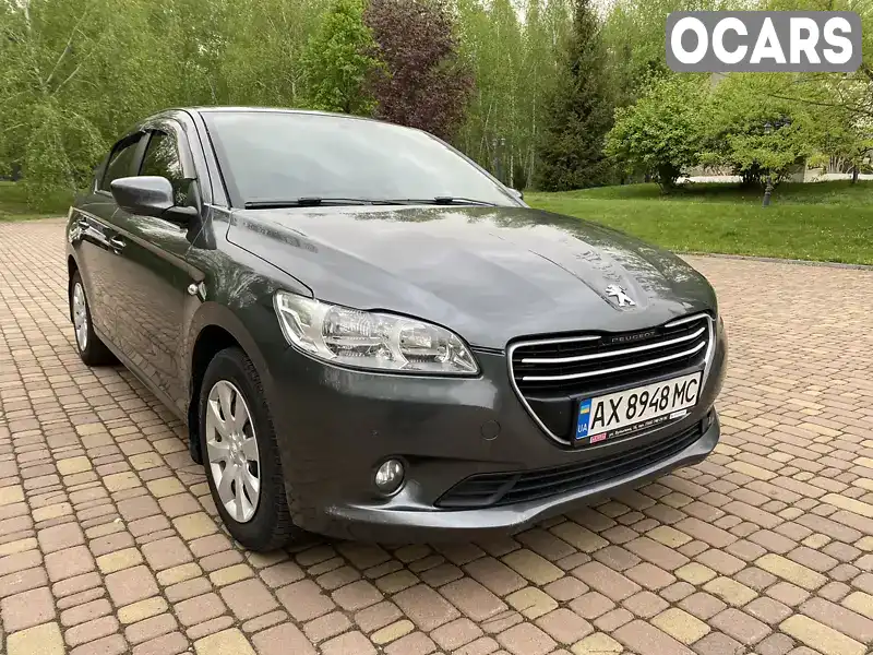 Седан Peugeot 301 2013 1.2 л. Ручная / Механика обл. Харьковская, Харьков - Фото 1/17