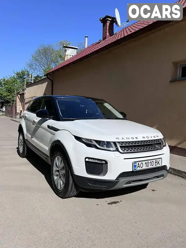 Позашляховик / Кросовер Land Rover Range Rover Evoque 2015 2.18 л. Автомат обл. Закарпатська, Ужгород - Фото 1/16