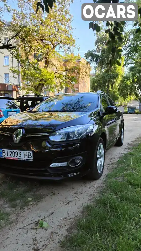 Універсал Renault Megane 2014 1.46 л. Ручна / Механіка обл. Полтавська, Кременчук - Фото 1/12