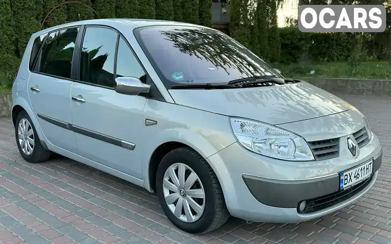 Минивэн Renault Scenic 2004 1.6 л. Ручная / Механика обл. Хмельницкая, Староконстантинов - Фото 1/9