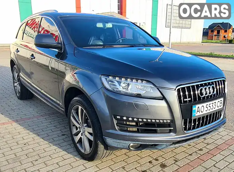 Позашляховик / Кросовер Audi Q7 2012 3 л. Автомат обл. Закарпатська, Хуст - Фото 1/21