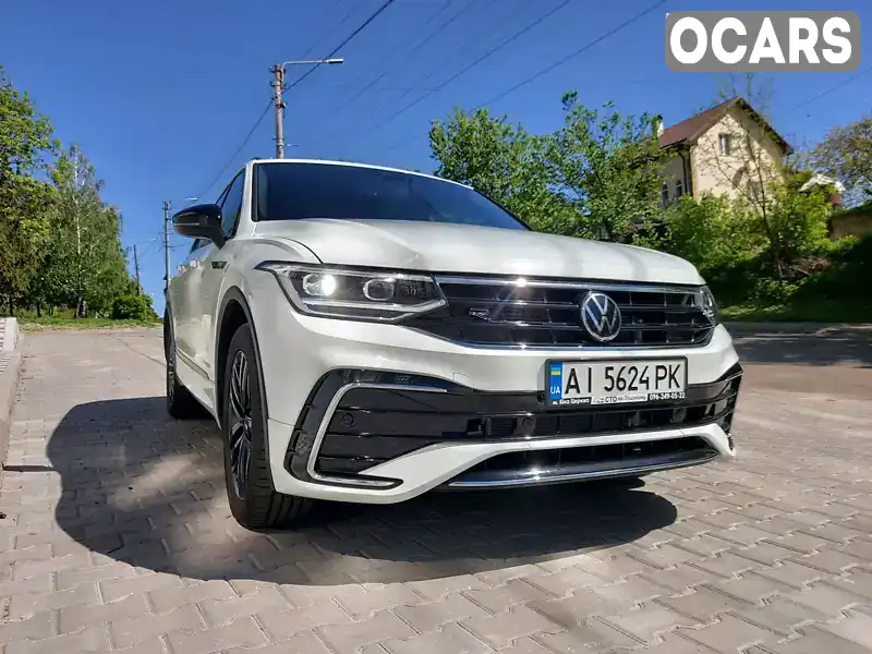 Позашляховик / Кросовер Volkswagen Tiguan 2021 1.98 л. Робот обл. Київська, Фастів - Фото 1/21