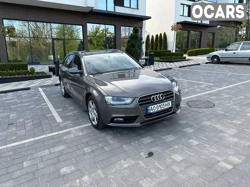 Універсал Audi A4 2013 1.97 л. Автомат обл. Закарпатська, Ужгород - Фото 1/21