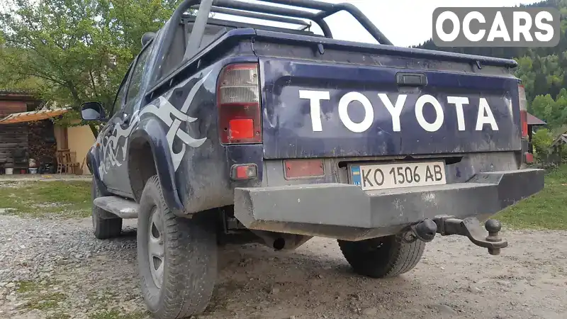 Пікап Toyota Hilux 1998 2.4 л. Ручна / Механіка обл. Закарпатська, Рахів - Фото 1/8