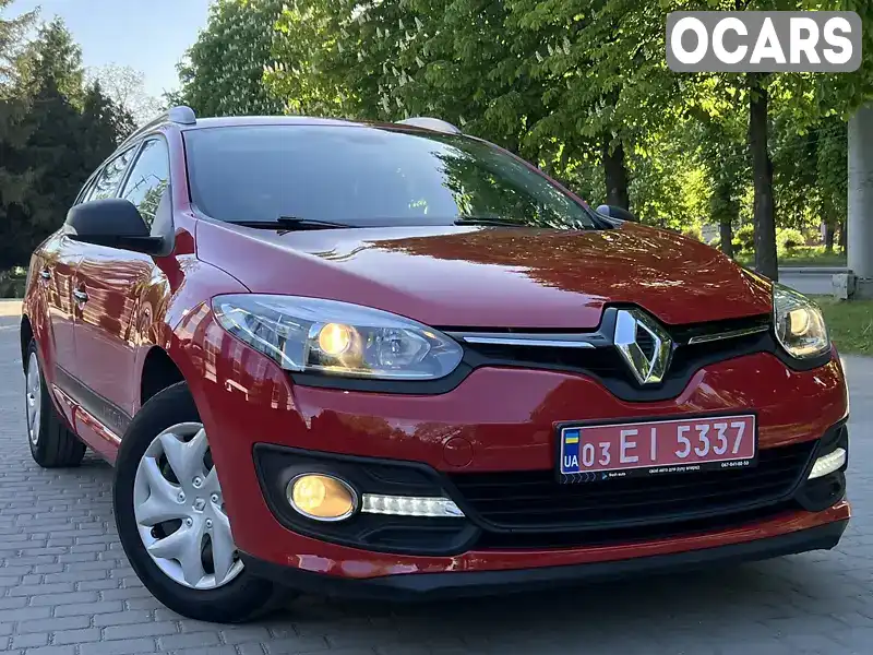 Універсал Renault Megane 2014 1.5 л. Ручна / Механіка обл. Рівненська, Рівне - Фото 1/21